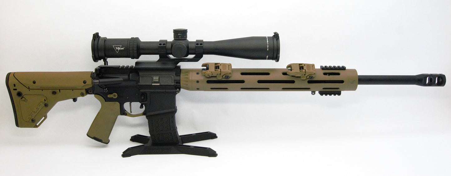 AR-15 MOD1 Display Stand – Horizontal Magwell Holder, Low Profile Rifle Storage